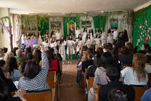 Սուրբ Հարության և Համբարձման տոներին նվիրված միջոցառում՝ Վանաձորի թիվ 2 դպրոցում
