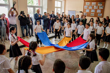 «ԴասԱրվեստ» կրթամշակութային ծրագրի մեկնարկը տրվեց Վանաձորի թիվ 3 դպրոցից